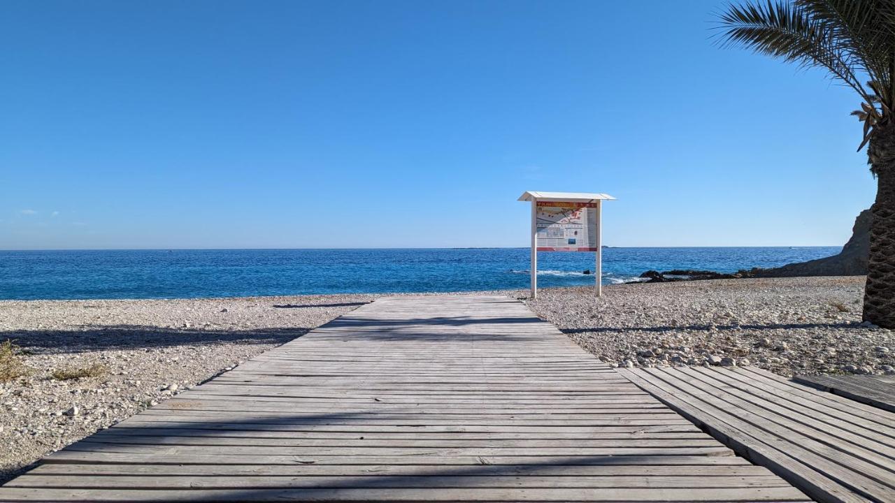 Romantic Beach Apartment บิยาโฮโยซา ภายนอก รูปภาพ